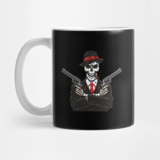 Mafia Skull Mug